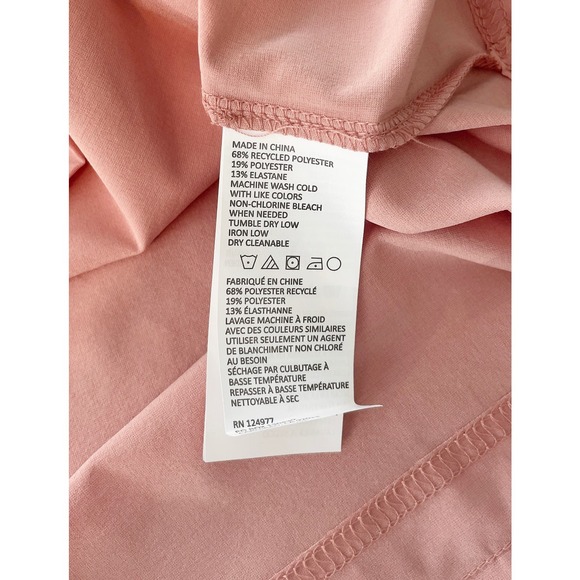 New prAna Railay Pullover Women's Topper Size XL Cloud Blush Pink - Picture 10 of 16